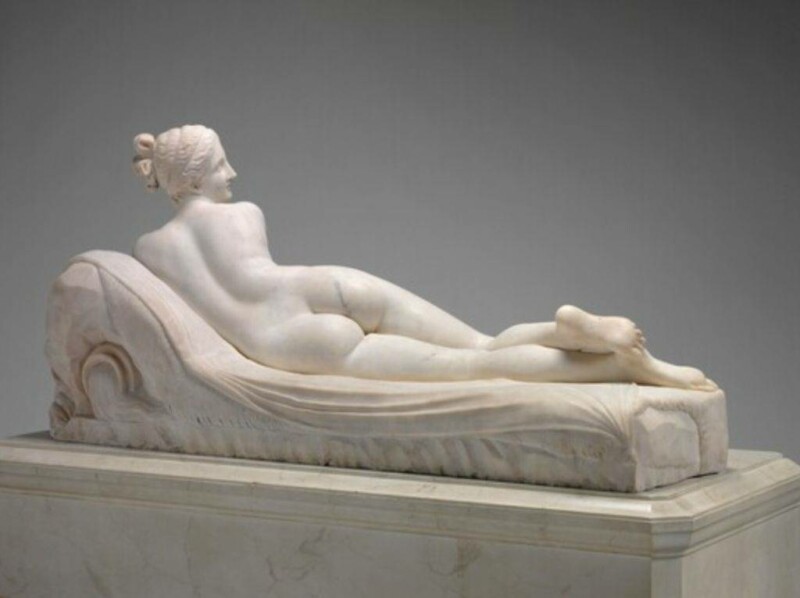 Antonio Canova's marble sculpture of