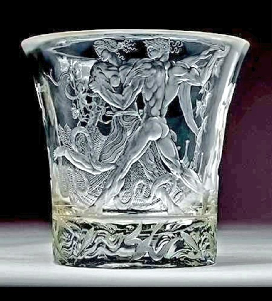 July's Bum of the Month "Dance" Bacchus Vase, by Jaroslav Horejc